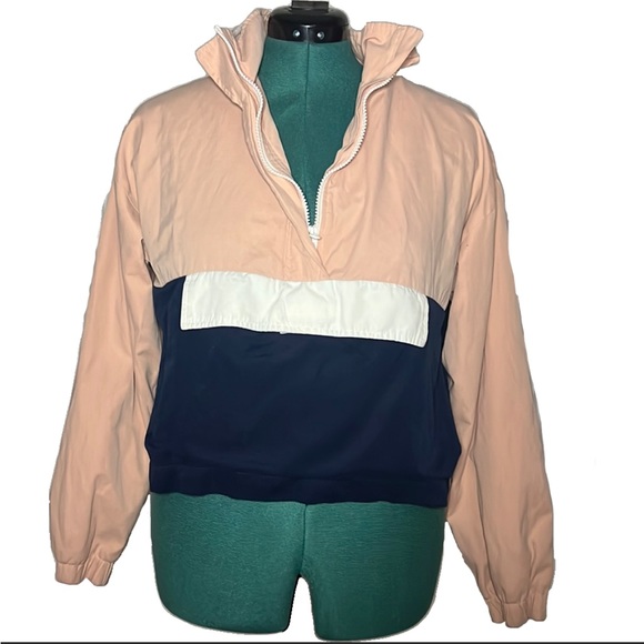 Forever 21 Jackets & Blazers - Forever 21 Lightweight Half Zip multicolored Hoodie - size s